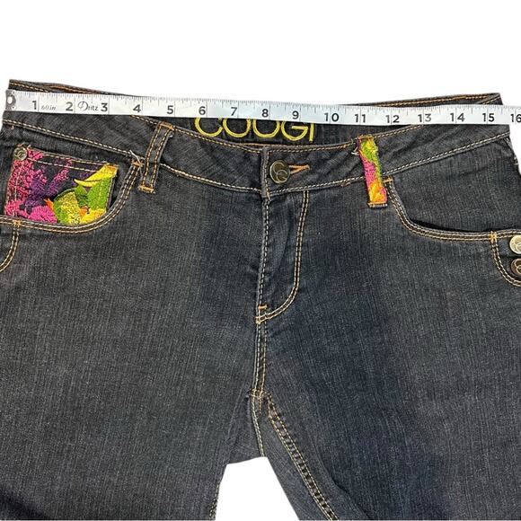 Coogi Jeans Womens Embroidered Pocket Size 9/ 10 - Picture 14 of 16